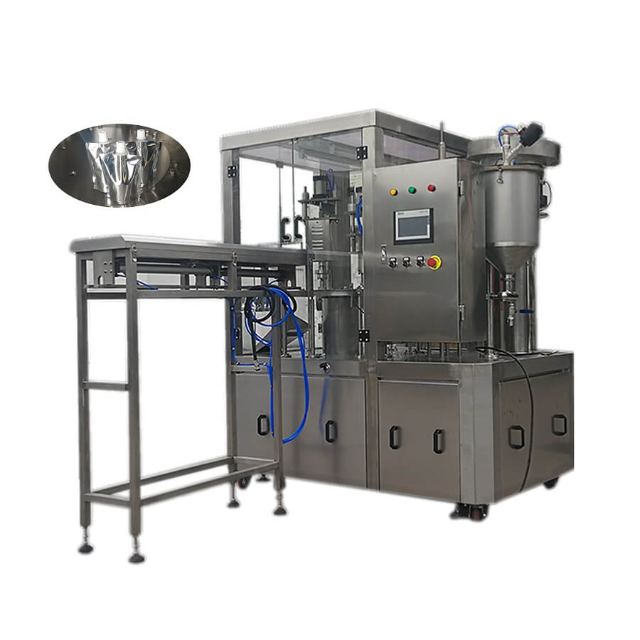 zld-1a automatic spout pouch filling and capping machine